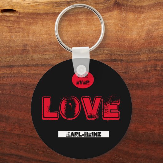 Love キーホルダー (正面)