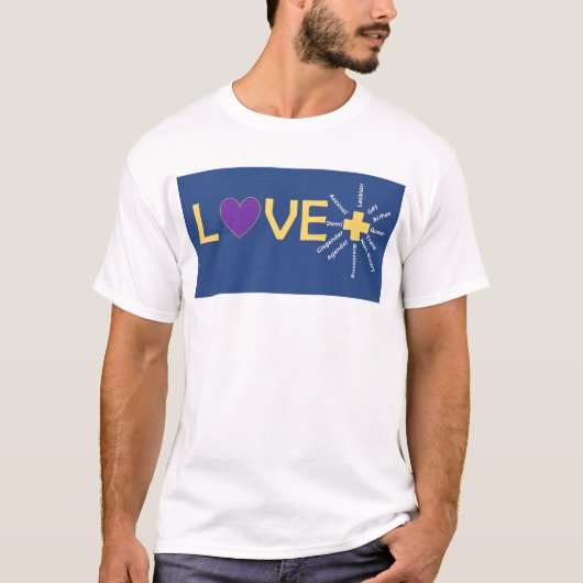 Love+クルーネックTシャツ Tシャツ (正面)