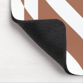 Love クール Graphic、Mocha Brown マウスパッド (コーナー)