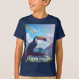 LOVE ココア - オオハシ Tシャツ