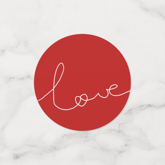 LOVE コンフェッティ (スモール正面)