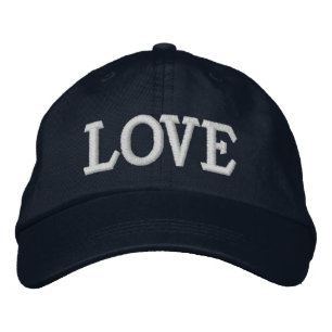 LOVE (スローガンの変更) 刺繍入りキャップ