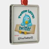 LOVE ツイッターID オーナメント (右)
