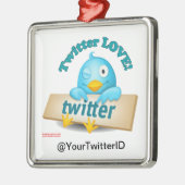 LOVE ツイッターID オーナメント (左)