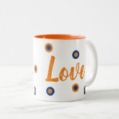 Love ツートーンマグカップ (正面右)