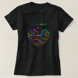 LOVE テキストTシャツ Tシャツ