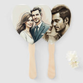 love ハンドファン (正面&裏面)