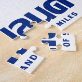 Love [ハート]タイ♦タイ語文字♦ ジグソーパズル (側面)