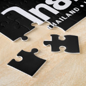 Love [ハート]タイ♦タイ語文字♦ ジグソーパズル (側面)