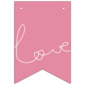 LOVE バンティングフラッグ (第2の旗)