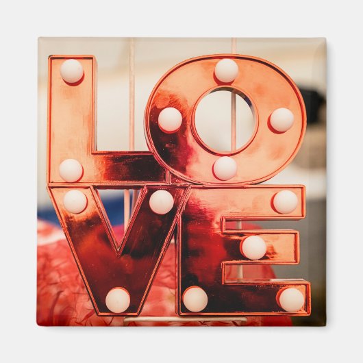 LOVE (ビッグレッドレタリング) マグネット (正面)