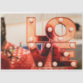 LOVE (ビッグレッドレタリング) 薄葉紙