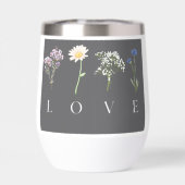 LOVE フラワー - ロマンティックな植物画 (背面)