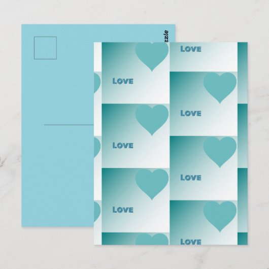 Love. ポストカード (正面/裏面)