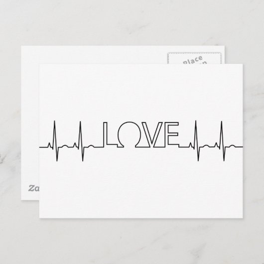 Love ポストカード (正面/裏面)