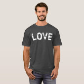 LOVE メンズTシャツ Tシャツ (正面フル)