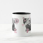 LOVE モダン Valentine's Dayの写真カスタム集 マグカップ (中央)