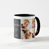 Love モダン You Grandpa/その他8-Photo Collage マグカップ (正面右)