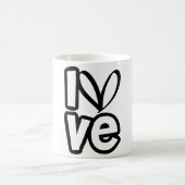Love モーフィングマグカップ (中央)
