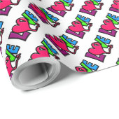 Love  ラッピングペーパー (ロールコーナー)