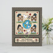 Love &  保護 2_8.5"x11"_紙シート (スタンド正面)