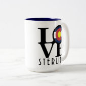 LOVE 優れた Colorado 15oz ツートーンマグカップ (正面右)