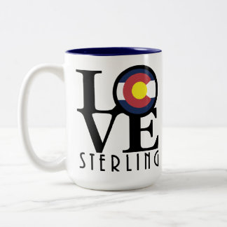 LOVE 優れた Colorado 15oz ツートーンマグカップ
