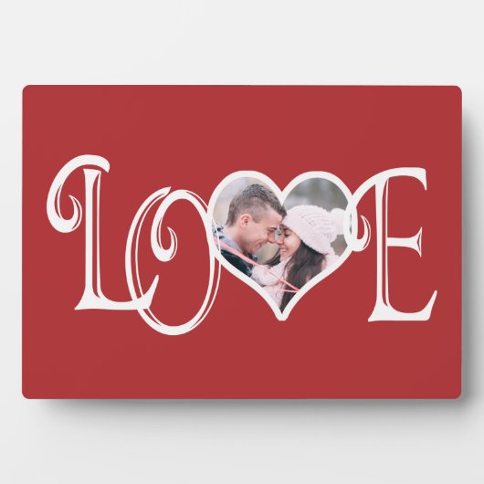 LOVE – 写真カスタム写真 フォトプラーク (正面)