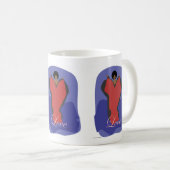 Love | 希望のメッセージ入りアートマグカップ コーヒーマグカップ (正面右)