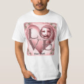 LOVE 役者マスク Tシャツ (正面)