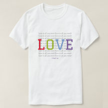 LOVE （必要なもののみ） - A MisterP Shirt