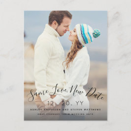 Love 救 New Date Script写真の結婚延期 ポストカード