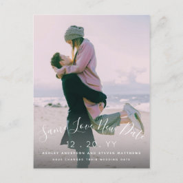 Love 救 New Date Script写真の結婚延期 ポストカード