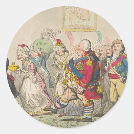 Love – 文房具用の丸スタンプ ラウンドシール (正面)