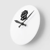 「LOVE」日本の漢字時計 ラウンド壁時計 (傾斜)