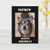 LOVE **甥**カード付き誕生日 カード (黄色い花)