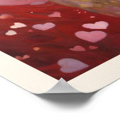 Love 考え Valentine's Day Artについて ポスター (角)