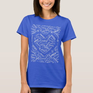 LOVE – 言語 – カ数々のスタマイズ可能国際的 Tシャツ