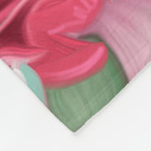 「LOVE」黒とタンカバリエ毛布（中） フリースブランケット (角)