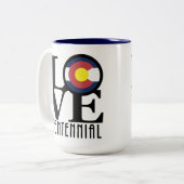 LOVE 100周年コロラド15oz ツートーンマグカップ (正面左)