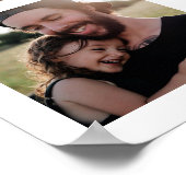 Love 12モダン Photo Collageポスター ポスター (角)