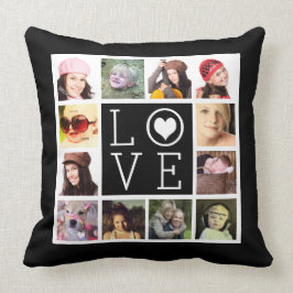 LOVE 12 Instagramフォトコラージュ クッション