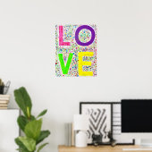 LOVE 16 x 20ポスター ポスター (ホームオフィス)
