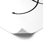 Love 16x20 3フォトコラージュ ポスター (角)