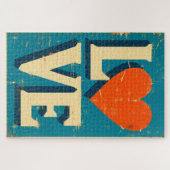 LOVE 1960s-Inspired Graphics ジグソーパズル (横)