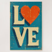 LOVE 1960s-Inspired Graphics ジグソーパズル (縦)