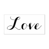 LOVE 1"x2.5"ゴムスタンプ/カロリナ ラバースタンプ (インプリント)