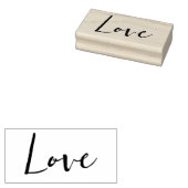 LOVE 1"x2.5"ゴムスタンプ/ヒースロー ラバースタンプ (押印)