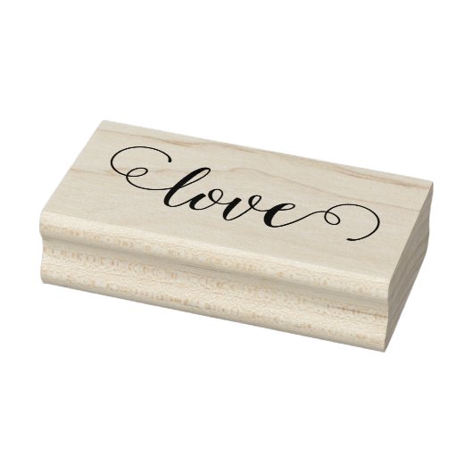 LOVE 1"x2.5"ゴム印/オクタービア ラバースタンプ (スタンプ)