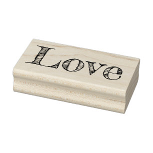 LOVE 1"x2.5"ゴム印/フレデリッカ ラバースタンプ